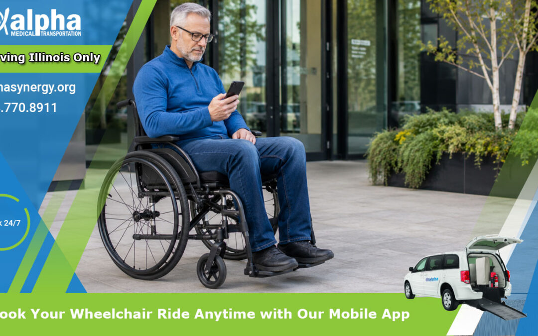 Book Your Wheelchair Ride Anytime with Our Mobile App
