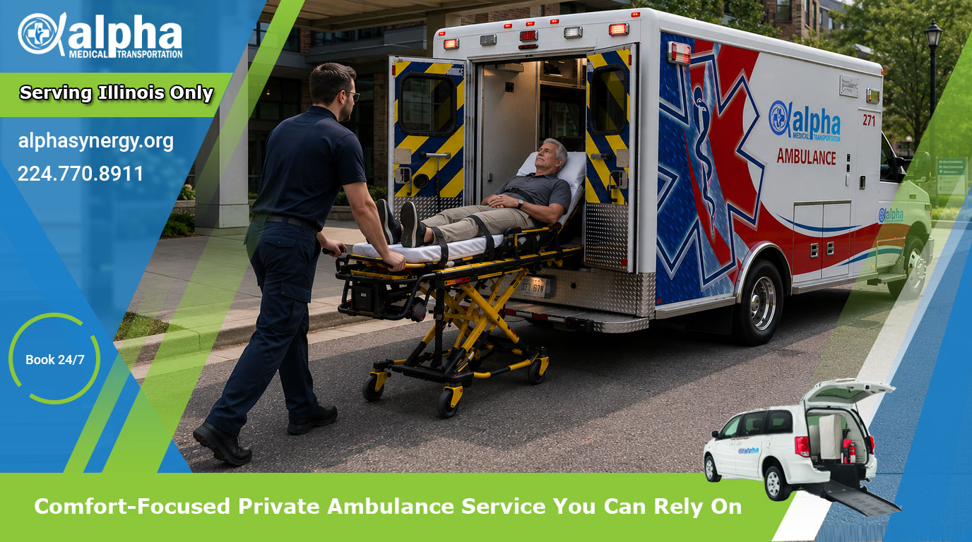 Comfort-Focused Private Ambulance Service You Can Rely On