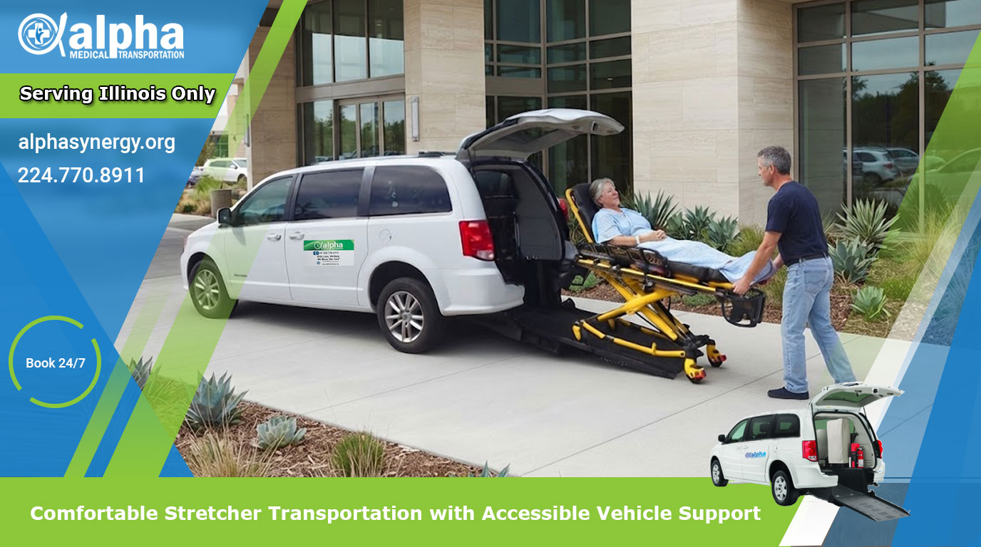 Comfortable Stretcher Transportation with Accessible Vehicle Support