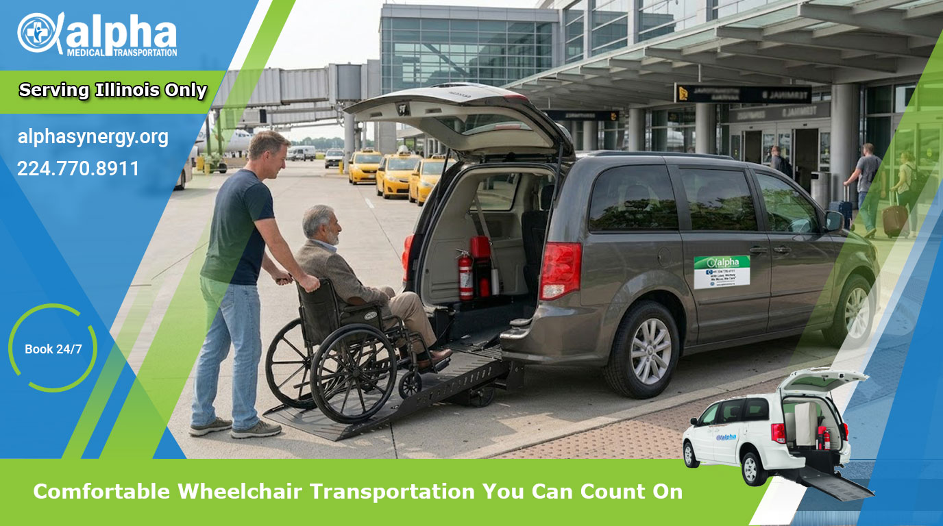 Comfortable Wheelchair Transportation You Can Count On