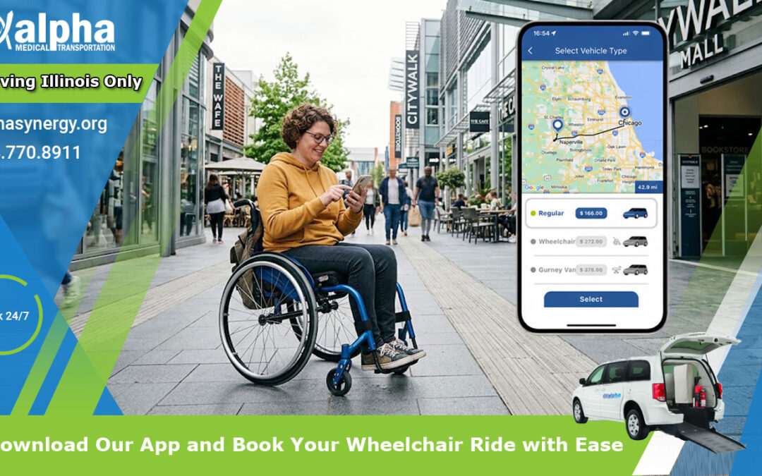 Download Our App and Book Your Wheelchair Ride with Ease