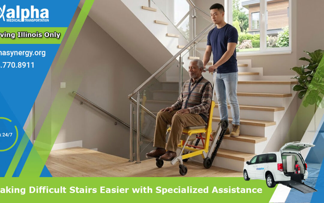 Making Difficult Stairs Easier with Specialized Assistance
