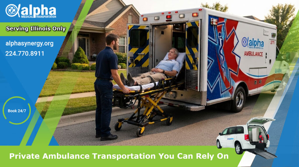 Private Ambulance Transportation You Can Rely On