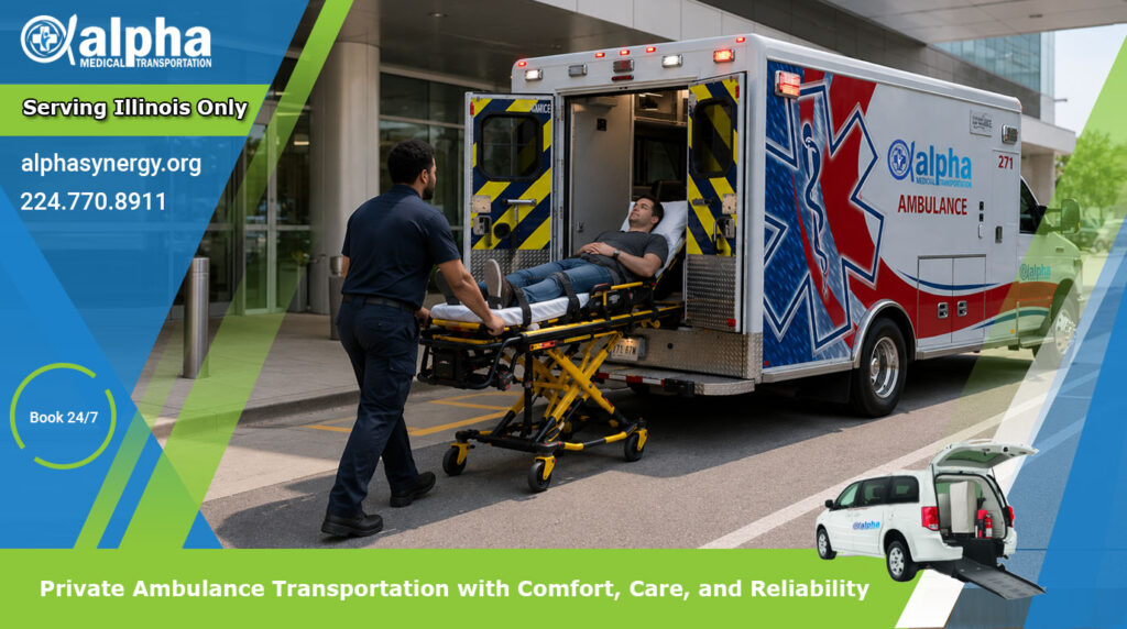 Private Ambulance Transportation with Comfort, Care, and Reliability