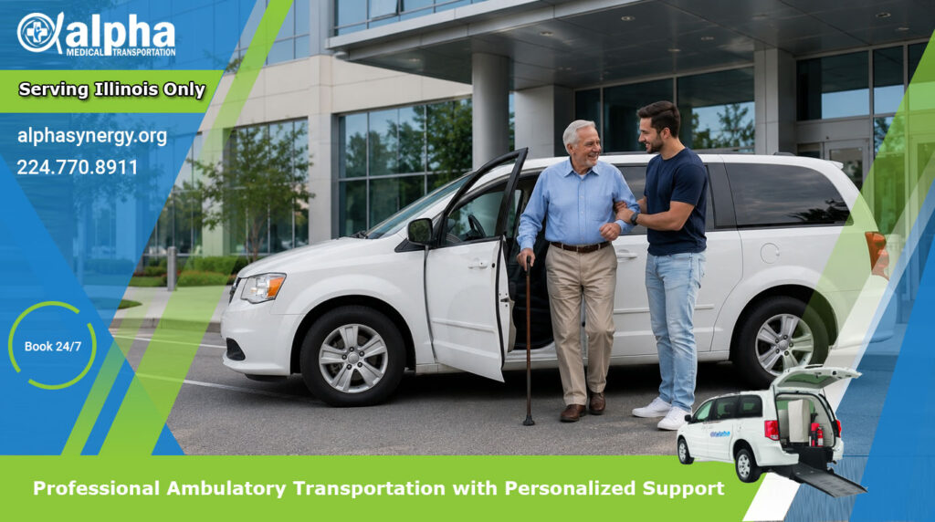 Professional Ambulatory Transportation with Personalized Support