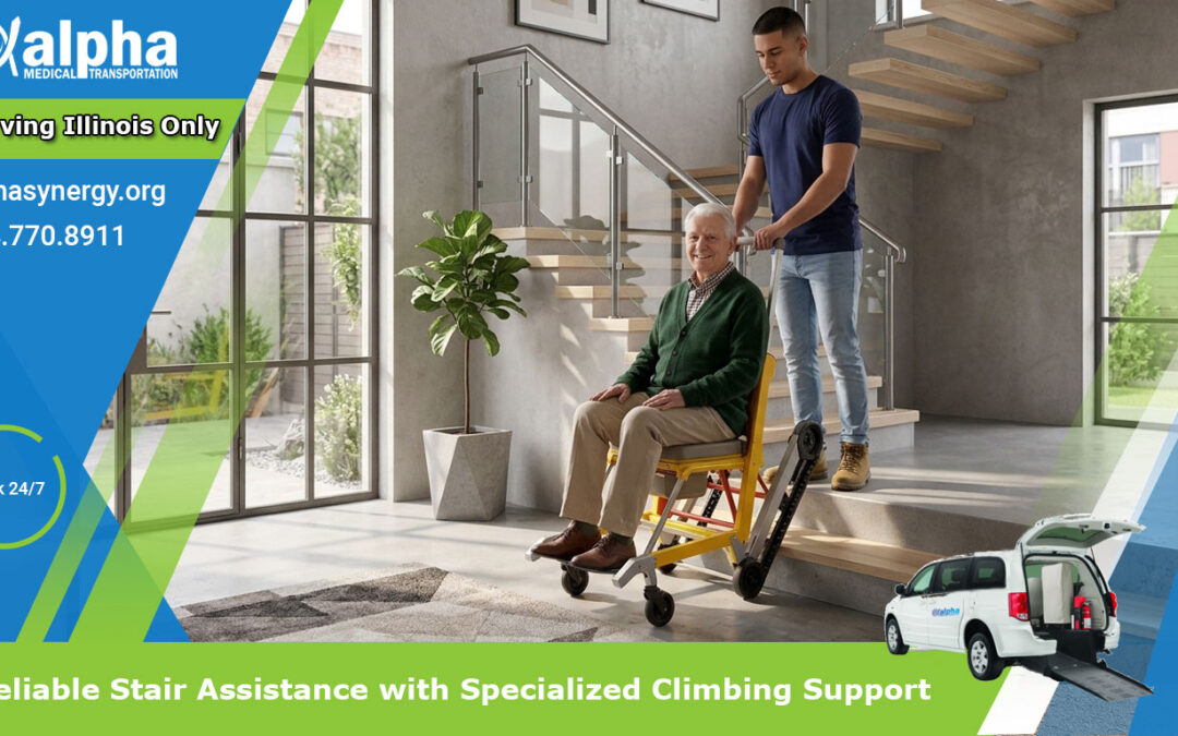 Reliable Stair Assistance with Specialized Climbing Support