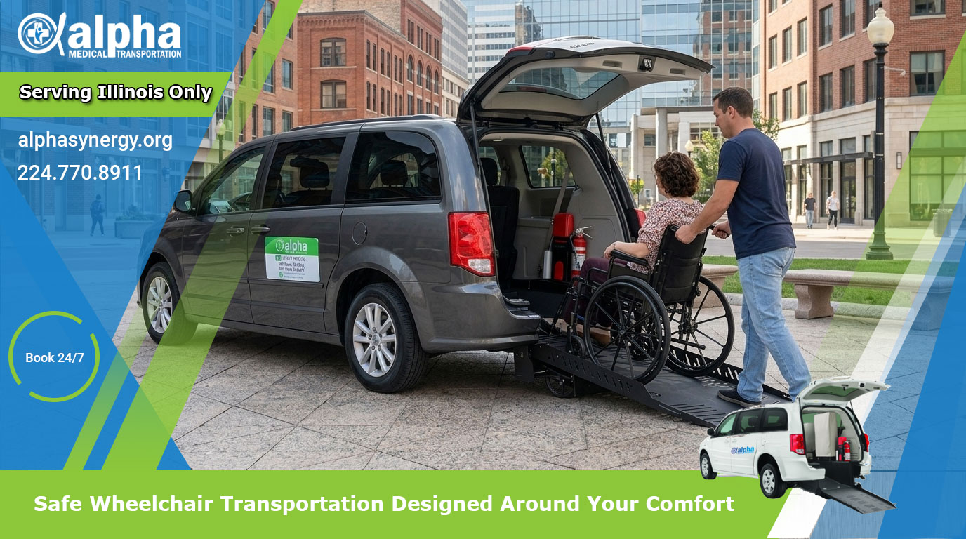 Safe Wheelchair Transportation Designed Around Your Comfort