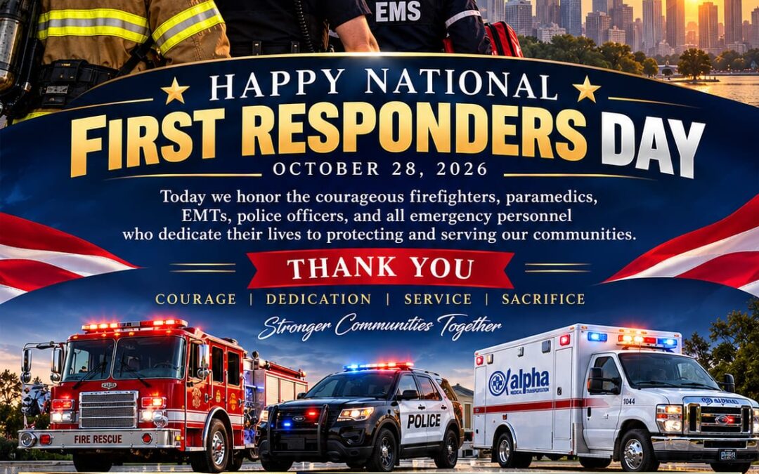 HAPPY NATIONAL FIRST RESPONDERS DAY!
