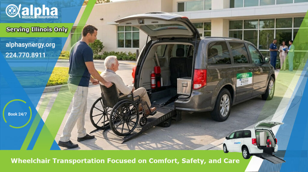 Wheelchair Transportation Focused on Comfort, Safety, and Care