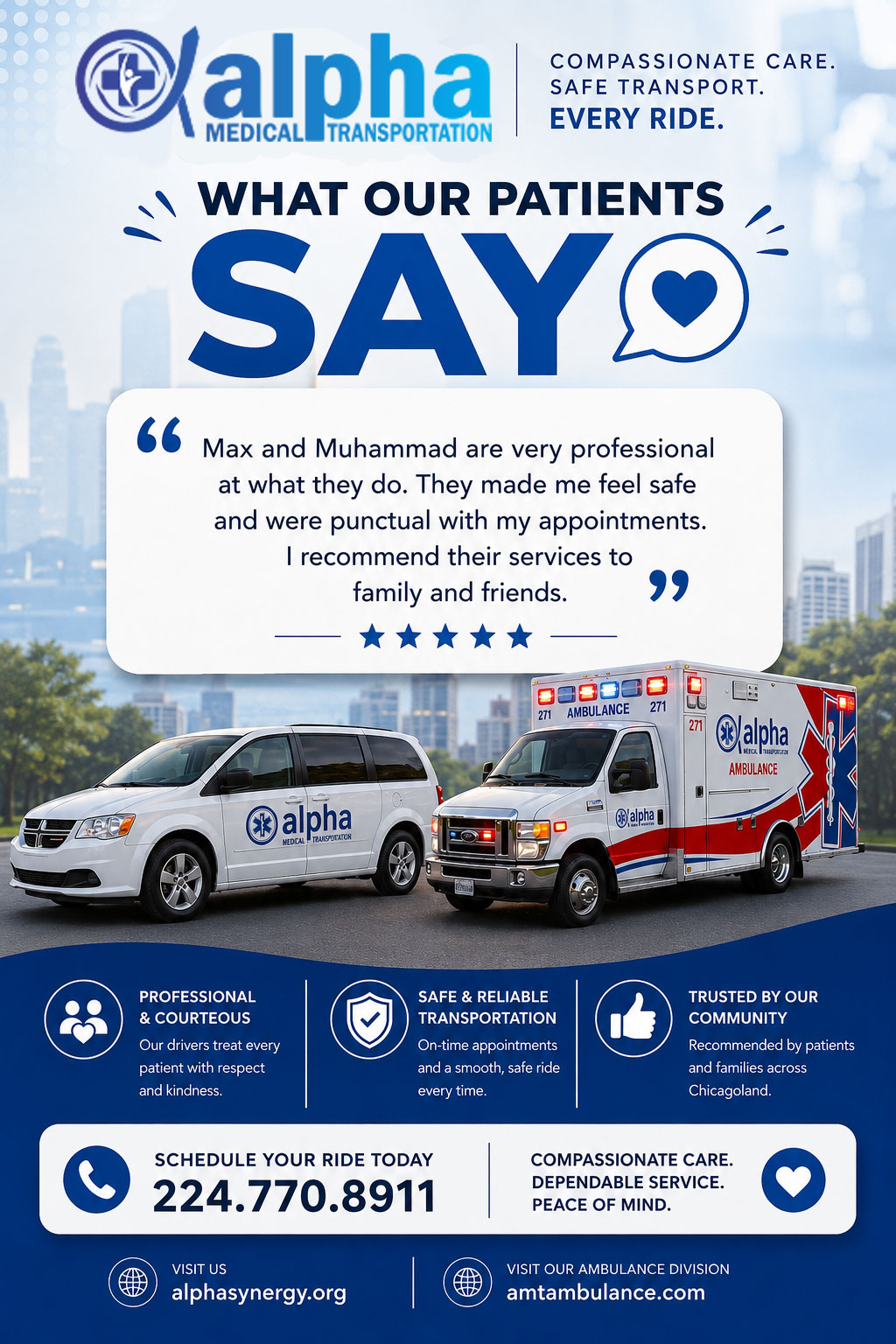 Recognizing the Care and Dedication of Our Amazing Drivers
