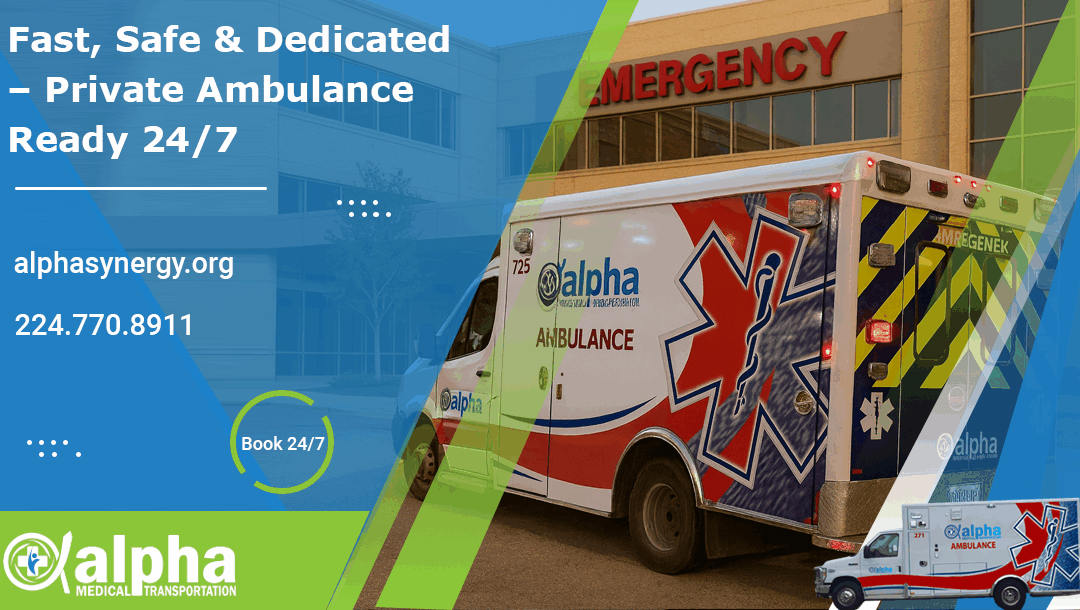 Fast, Safe & Dedicated – Private Ambulance EMERGENCY Ready 24/7