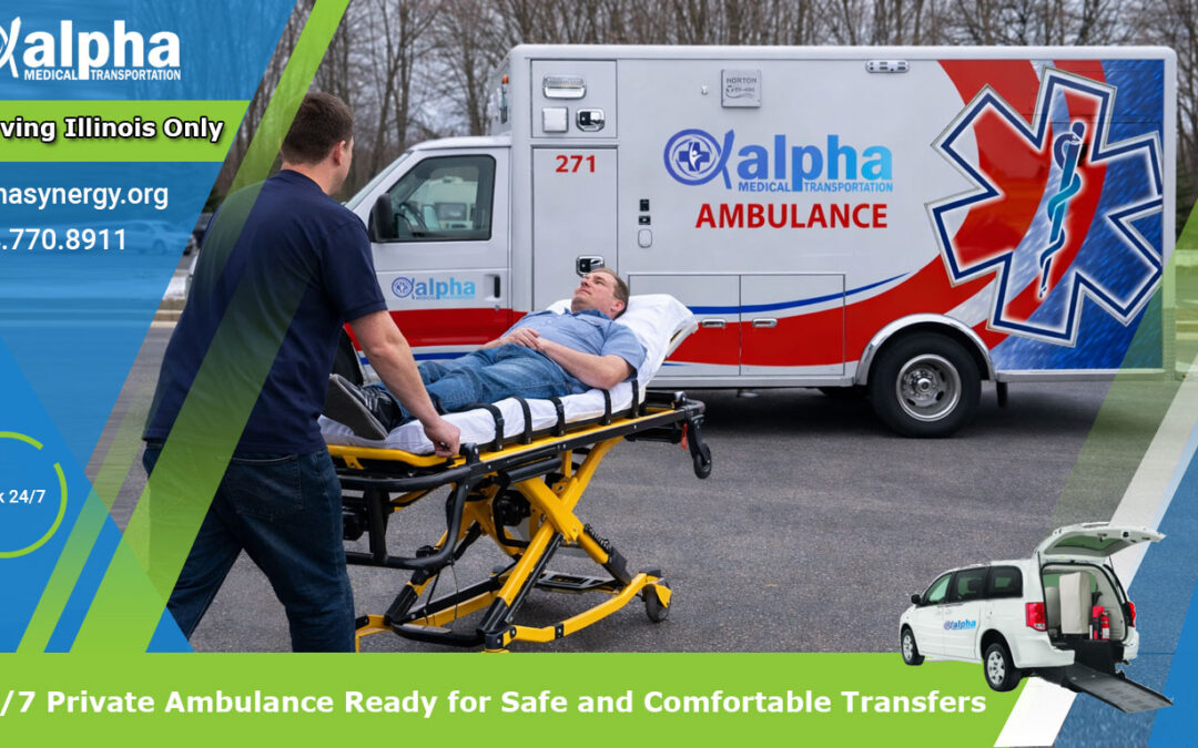 24/7 Private Ambulance Ready for Safe and Comfortable Stretcher Transfers