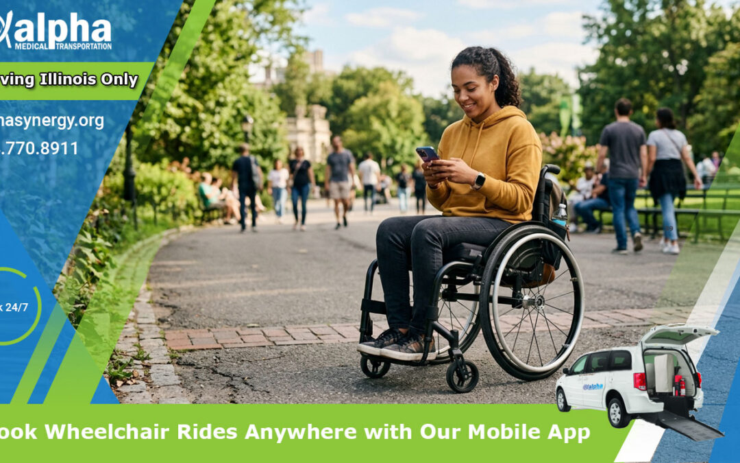 Book Wheelchair Rides Anywhere with Our Mobile App