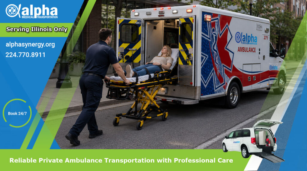 Reliable Private Ambulance Transportation with Professional Care