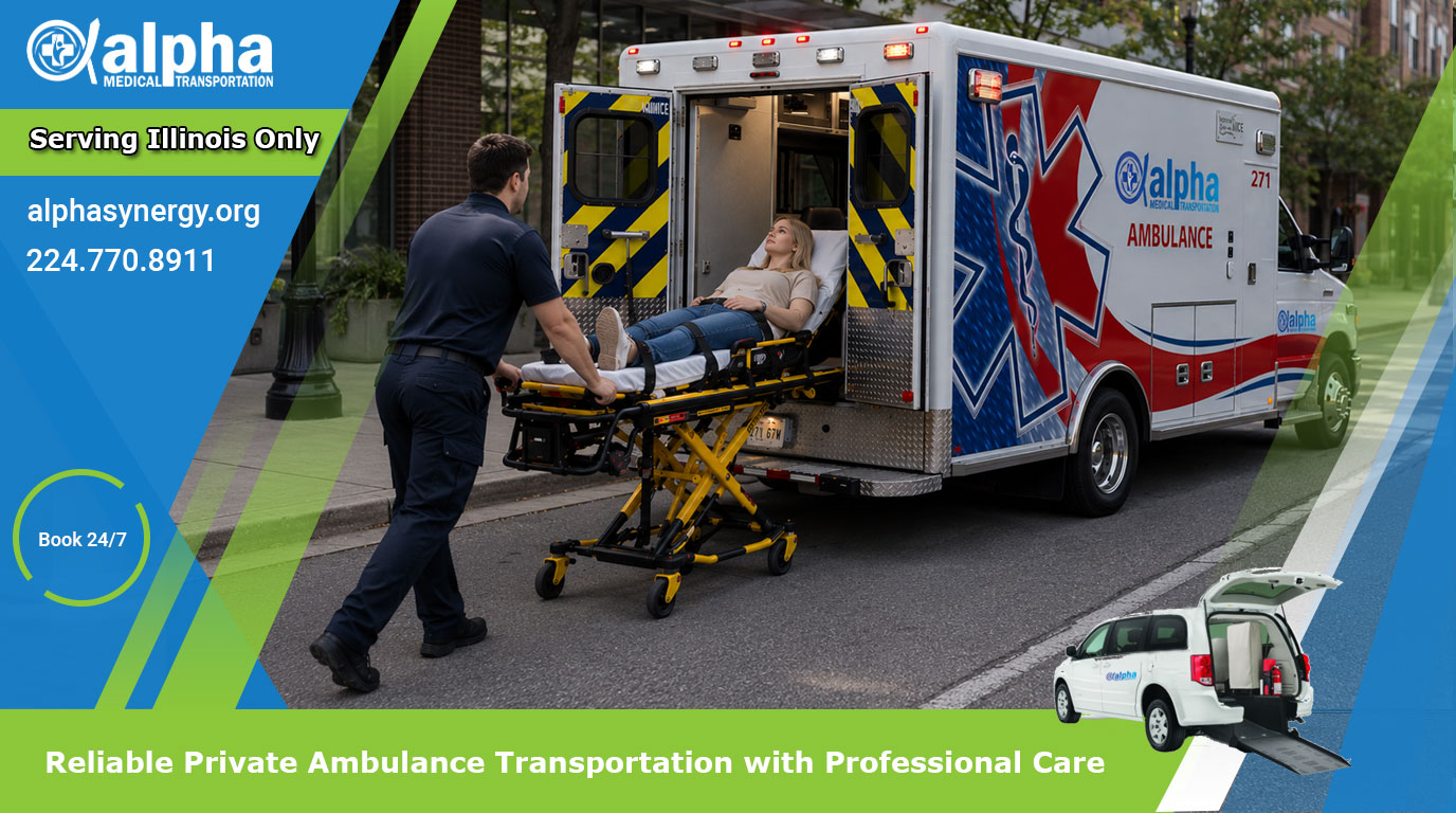 Reliable Private Ambulance Transportation with Professional Care