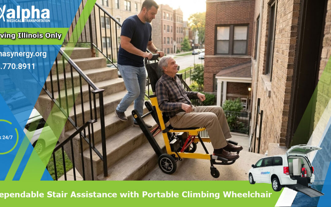 Dependable Stair Assistance with Portable Climbing Wheelchair