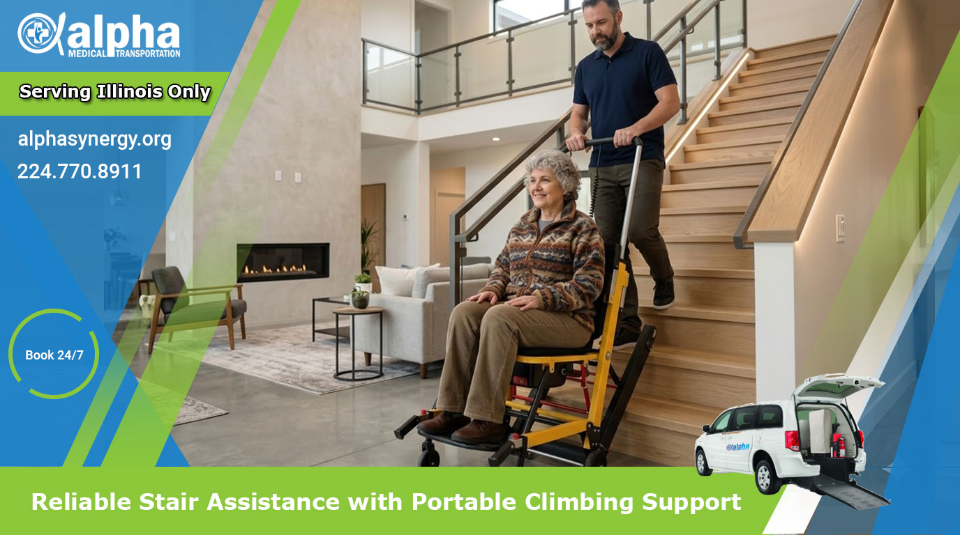 Reliable Stair Assistance with Portable Climbing Support