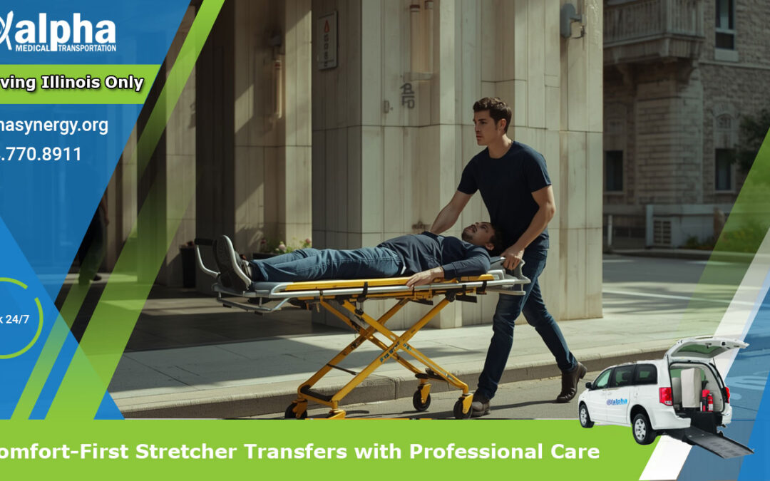 Comfort-First Stretcher Transfers with Professional Care