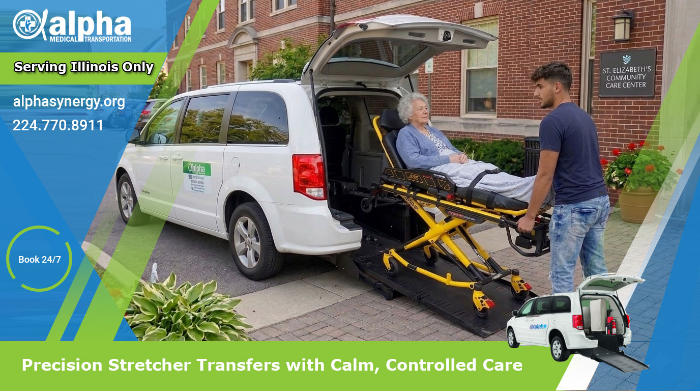 Precision Stretcher Transfers with Calm, Controlled Care