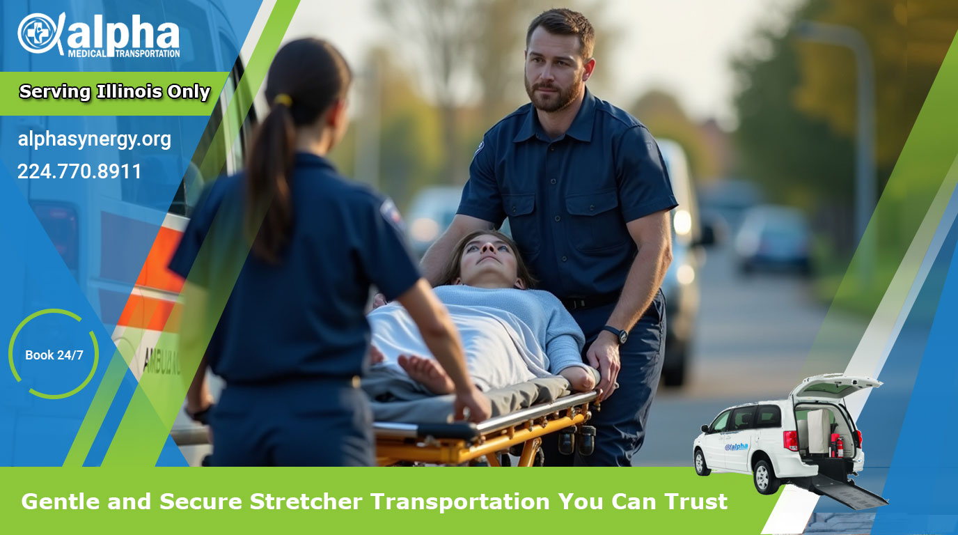 Gentle and Secure Stretcher Transportation You Can Trust
