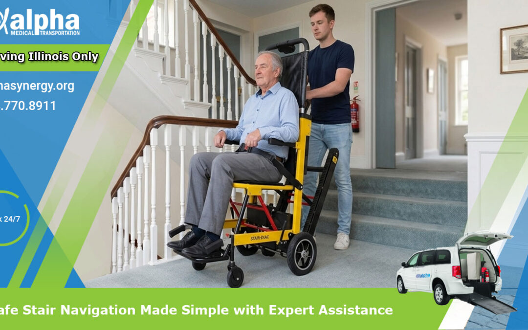 Safe Stair Navigation Made Simple with Expert Assistance