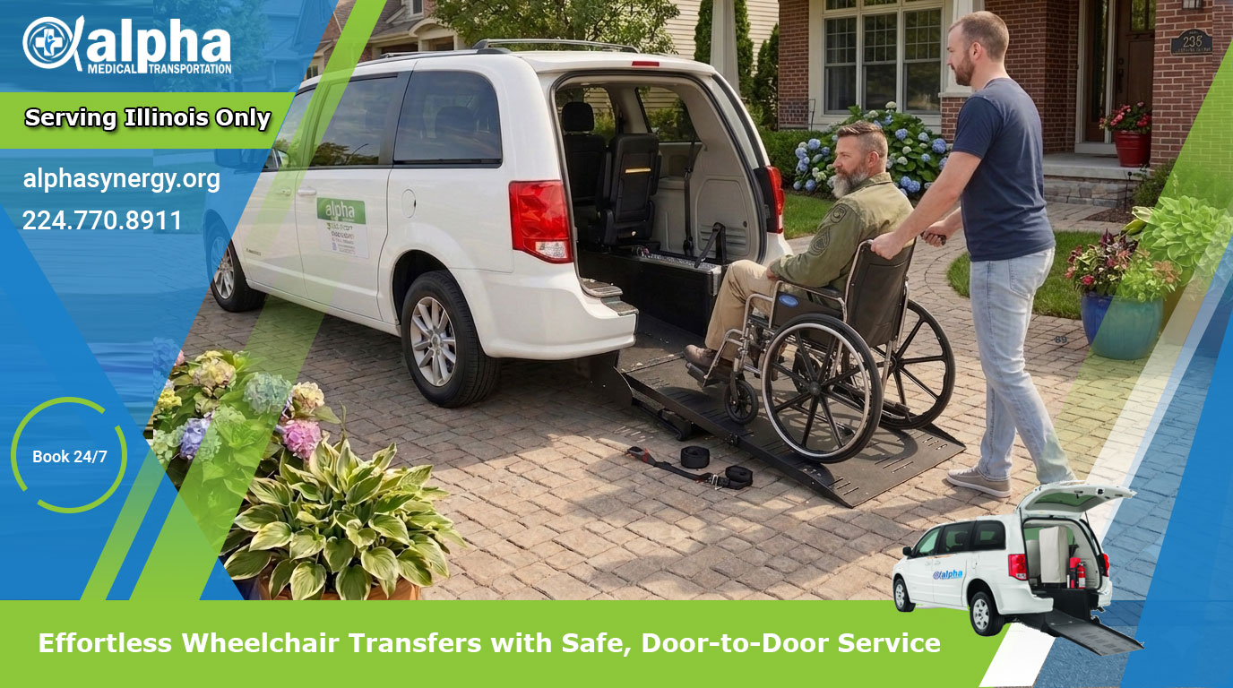 Effortless Wheelchair Transfers with Safe, Door-to-Door Service