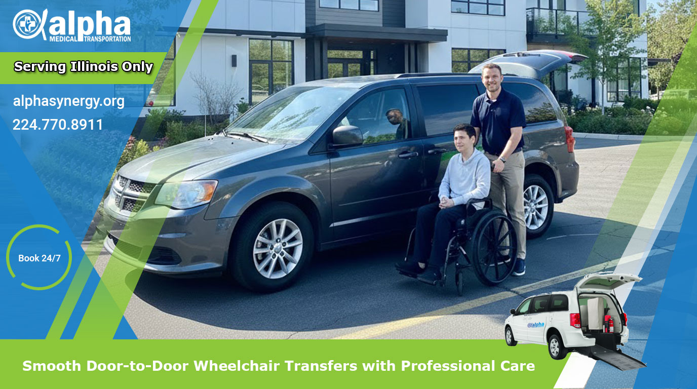 Smooth Door-to-Door Wheelchair Transfers with Professional Care