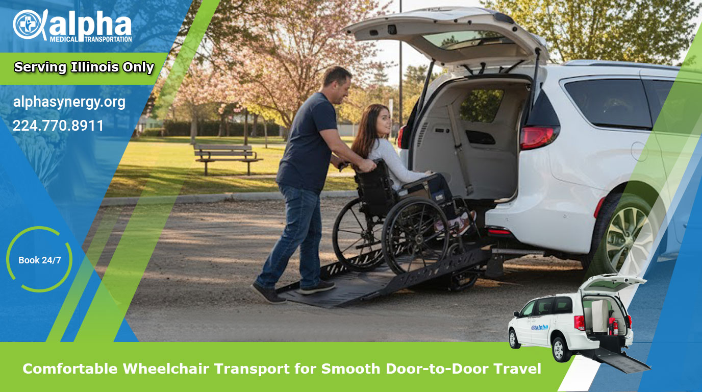Comfortable Wheelchair Transport for Smooth Door-to-Door Travel
